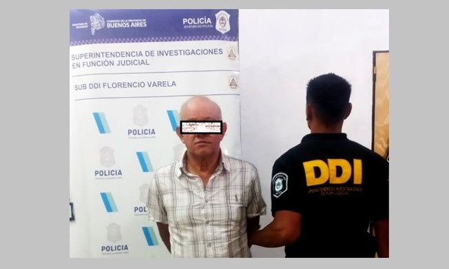 Fue detenido en Quilmes el  acusado de abusar sexualmente de una menor en  F. Varela